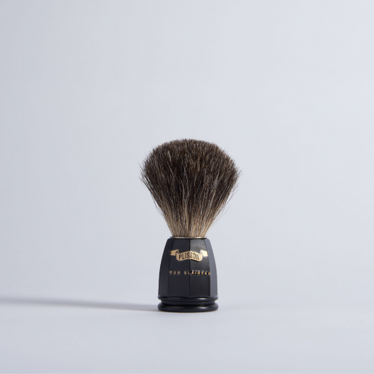 Pure Russian Grey Octagonal Badger Shaving Brush