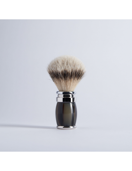 Cepillo de barba de cuerno auténtico - Plisson 1808