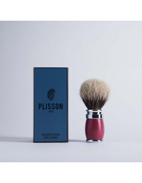 Amaranth Wood Joris Shaving brush European Grey