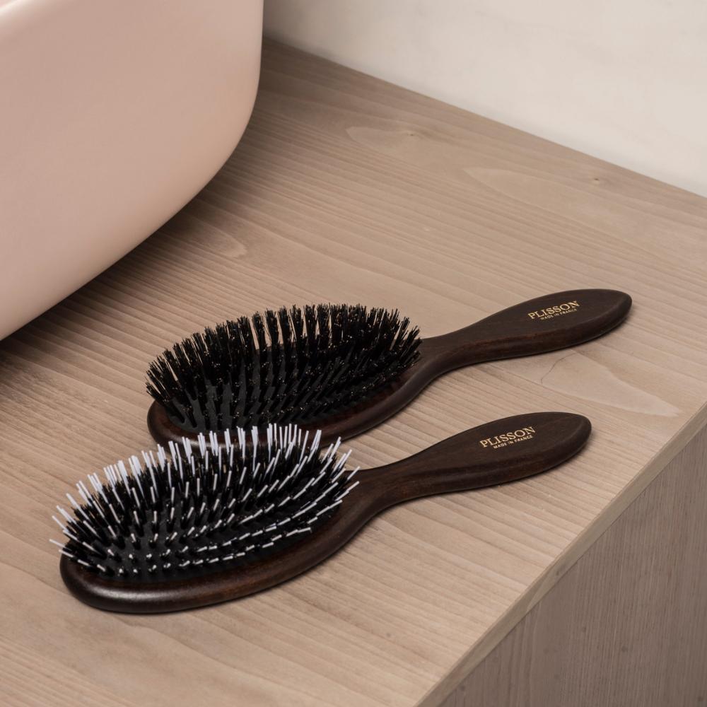 Cepillo de Pelo Neumático con Puro Pelo de Jabalí – Plisson 1808