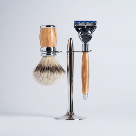 3-teiliges Set Olive Fusion Chrome & Hochgebirgsweiß