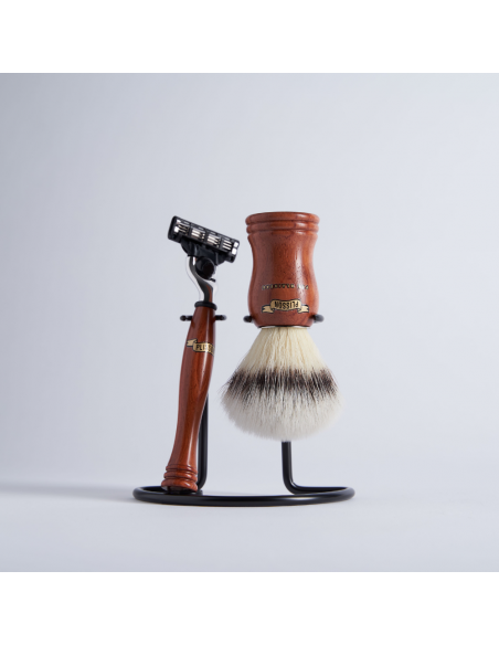 Shaving set with three accessories - Plisson 1808