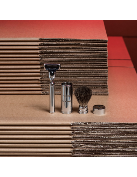Reise-Set für die klassische Rasur - Plisson 1808