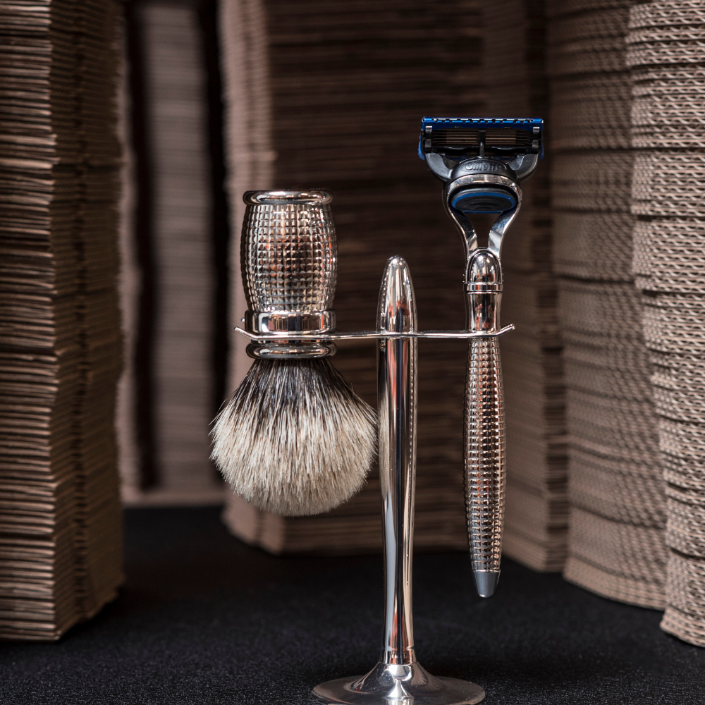Set de Rasage Prestige en Diamant - Plisson 1808