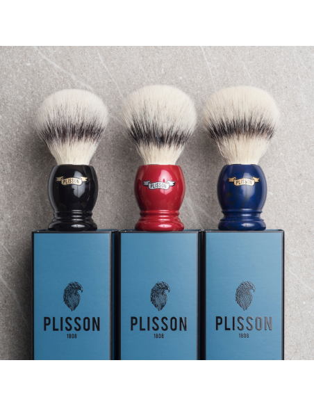 Shaving Brush Lapis Lazuli and synthetic fibre
