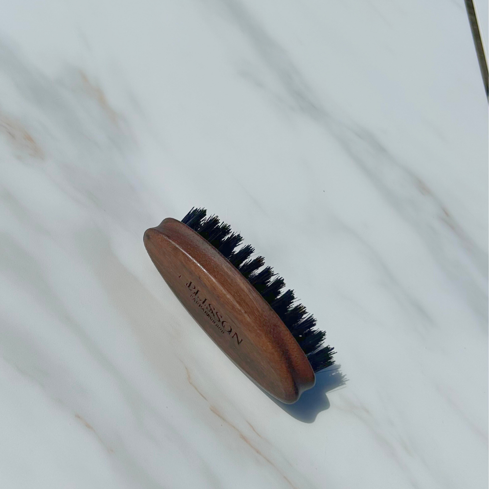 Brosse à barbe en pur poils de sanglier - Plisson 1808