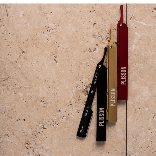 Navaja de hoja intercambiable de aluminio - Rojo