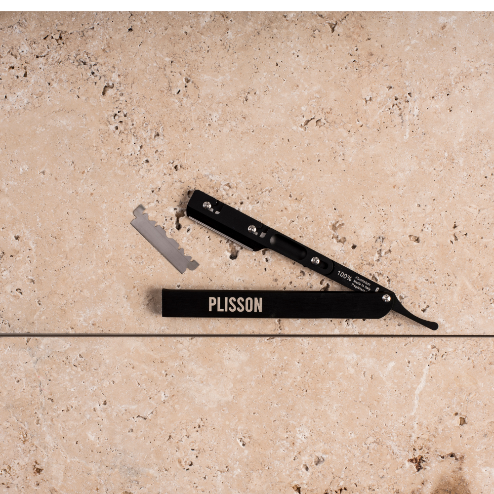 Aluminium shavette - Black