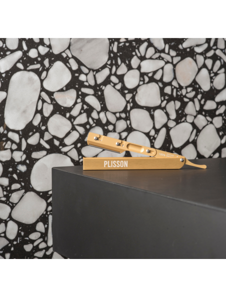 Aluminium shavette - Gold