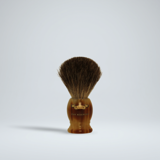 Badger horn style Grey Russian