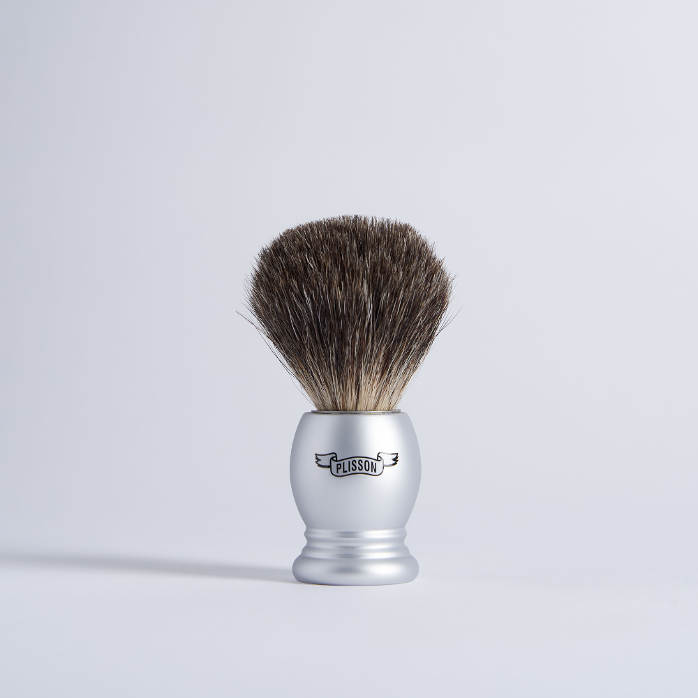 Blaireau Essentiel Gris de Russie  8 couleurs - Plisson 1808